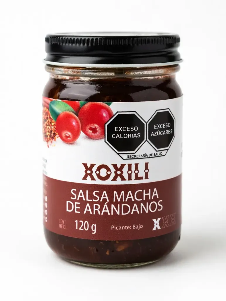 SALSAS MACHA DE ARÁNDANOS 120 gr
