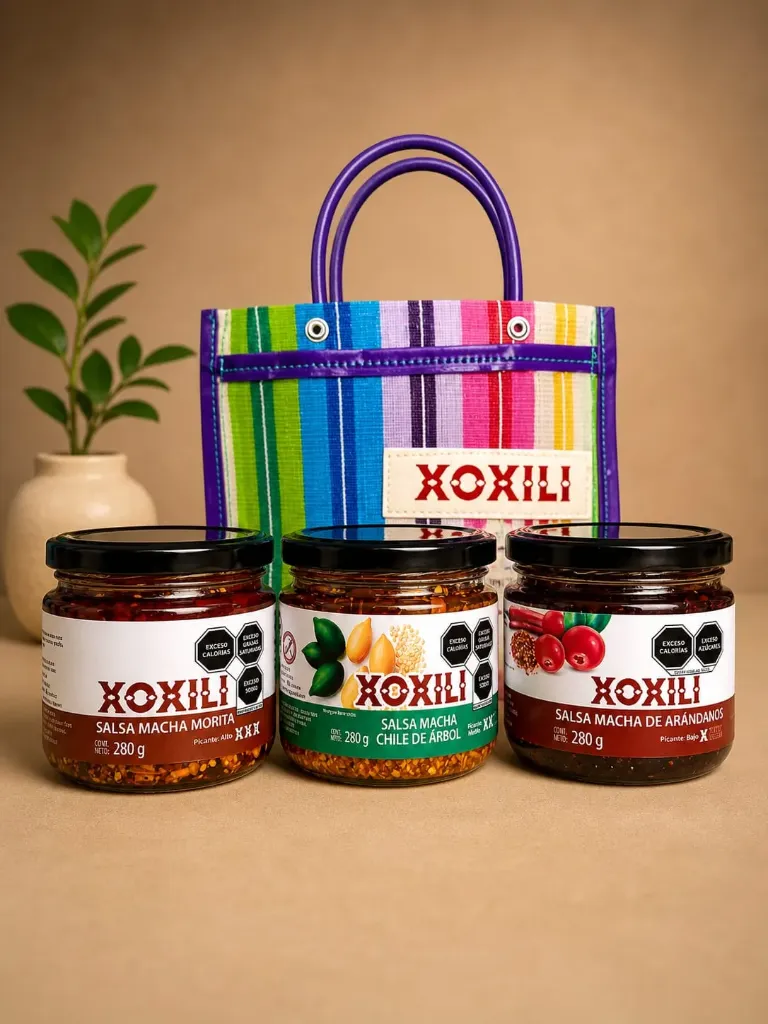 Kit de 3 salsas machas de 280 grs cu