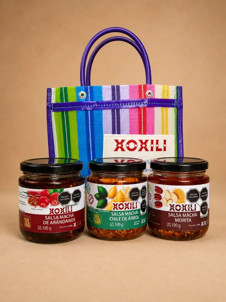 Kit de 3 salsas machas de 190 grs cu.