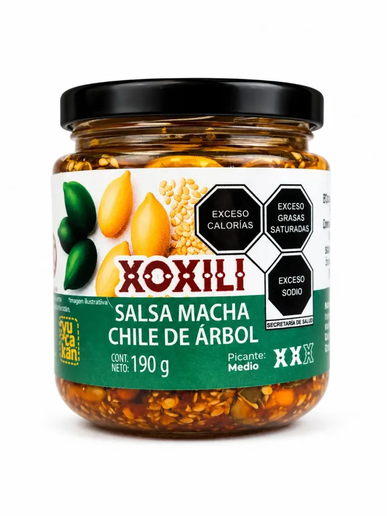 SALSA MACHA DE CHILE DE ARBOL 190 gr